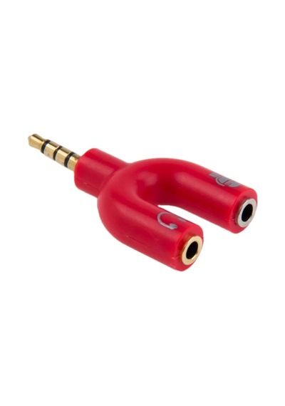 Ally 3.5 Mm Kulaklık Mikrofon Çoklayıcı 3.5 Mm Splitter Dönüştürücü- 5775 Beyaz