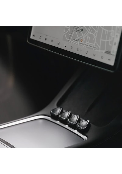 Enhance Auto Tesla S3xy Buttons Gen2 - 4 Button + Commander Bundle