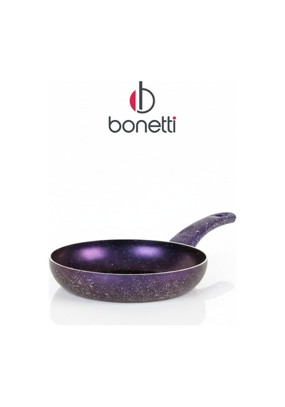 Bonetti Granit Tava - 28 Cm Mor Mor