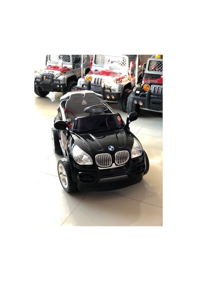 Aliş Toys Aliş Oyuncak Tx5 Sport 605k 12 Volt Uzaktan Kumanda & Mp3 Çalar Akülü Araba Siyah
