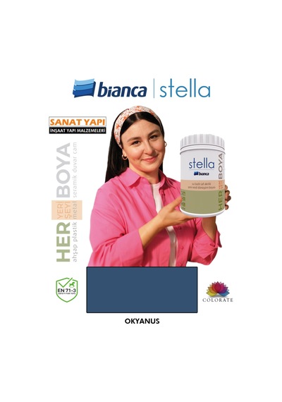 Stella Su Bazlı Boya Fayans-mermer-tezgah-kapı-dolap-iç Cephe-dönüşüm-mutfak-banyo-plastik-ahşap Diğer