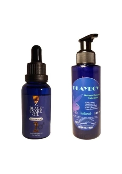Süper Black Snake Erkekler Için For Men Playboy Natural Personal Lubricant 125 Ml