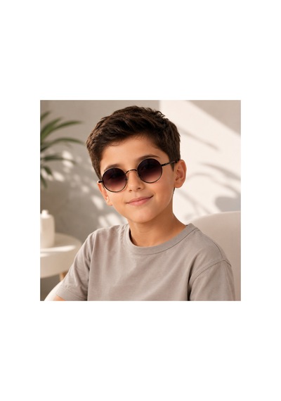 Harry Potter Yetişkin Çoçuk Yuvarlak Gözlük Hem Kız Hem Erkek İçin Kahverengi-syh - 866306868 Siyah