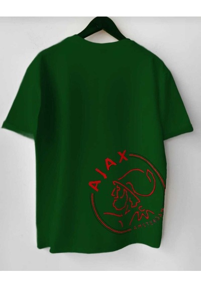 Noıssey Yeşil Ajax Baskılı Oversize Unisex