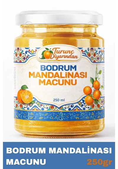 Turunç Diyarı Bodrum Mandalinası Macunu 250 G