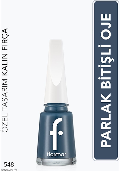 Flormar Nail Enamel Parlak Bitişli Oje 548