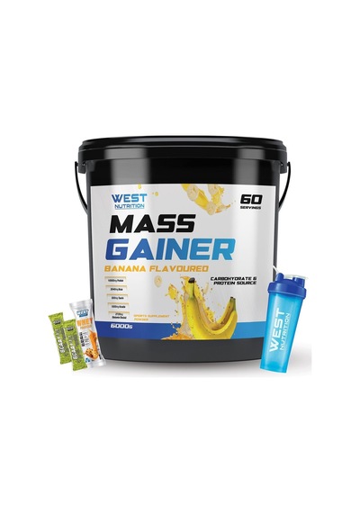 West Nutrition Hediye - Mass Gainer Karbonhidrat Tozu 6000