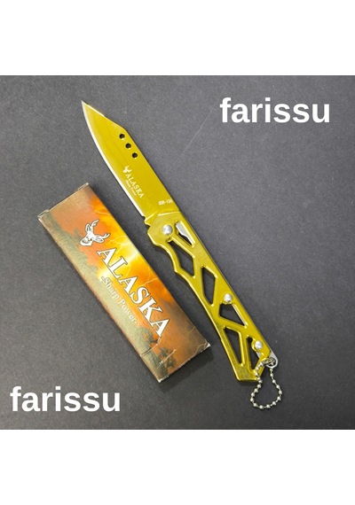 Alaska Sdr-13a Gold Katlanır Çakı - Ultra Hafif 42 Gr , 165mm Kompakt Edc Bıçak