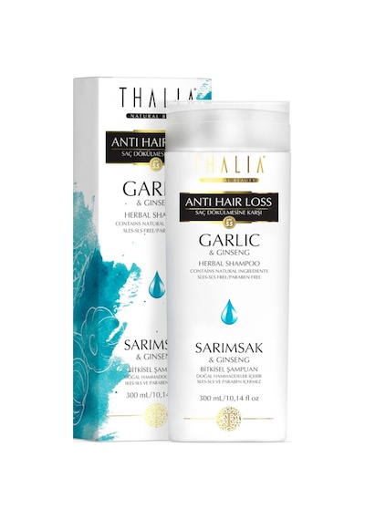 Thalia Sarımsak ve Ginseng Özlü Saç Dökülmesine Karşı Şampuan 300 ML