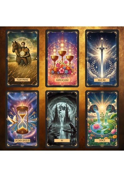 Pia Tarot / 78 Kart Tarot Destesi