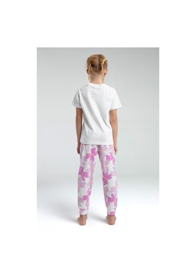 Rolypoly Kız Çocuk Beyaz Pijama Takımı 5274-47606 Beyaz