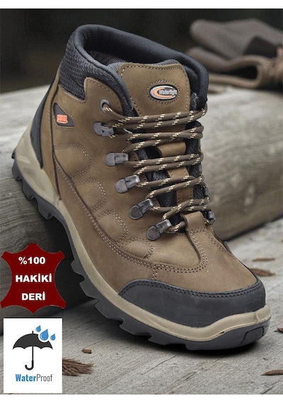 Ispartalılar 5538 Ortopedik Taban Su Geçirmez Unisex Hakiki Deri Bot Ayakkabı Kahverengi Ispartalılar 5538 Ortopedik Taban Su Geçirmez Unisex Hakiki Deri Bot Ayakkabı Kahverengi