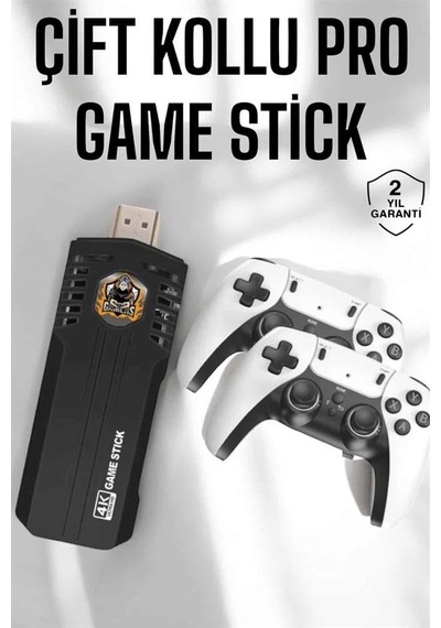 Mey İthalat Joystick Çift Kollu Oyun Kolu Retro Oyun Yüksek Çözünürlüklü 3d Game