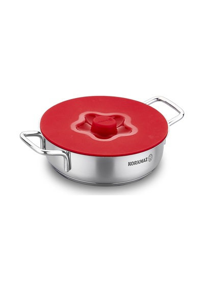 Korkmaz Stara 19 cm Silikon Vakum Kapak A589