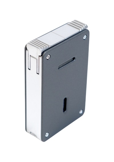 Caseti Çift Torch Pürmüz & Tek Torch Mum Alev Delicili Gunmetal Metal Puro Çakmağı