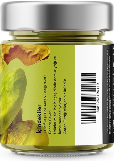 Karlıoğlu Antep Fıstığı Ezmesi Premium 200 G
