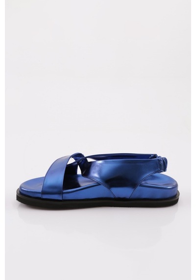 Dgn 3040 Kadin Çapraz Bantli Sandalet 3040-2261-R13811 Saks