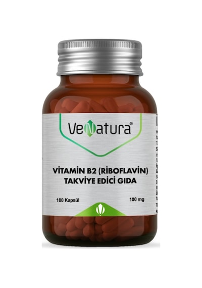 Venatura Vitamin B2 (Riboflavin) 100 Kapsül