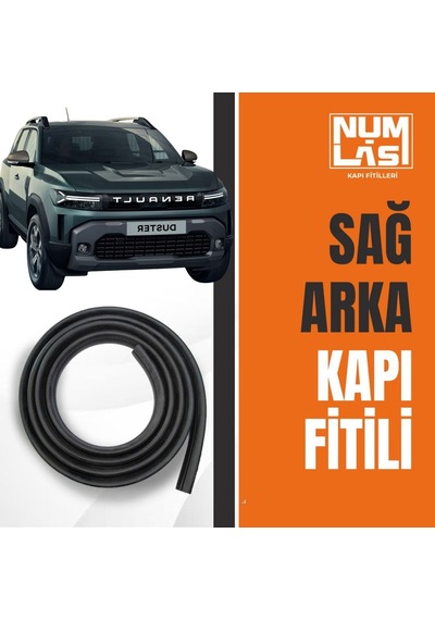 Dacia Duster 3.nesil Sağ Arka Kapı Fitili-a Kalite-numlas-nm7026
