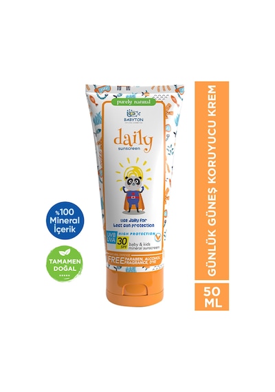Babyton Bebek & Çocuk Güneş Kremi 50 ML