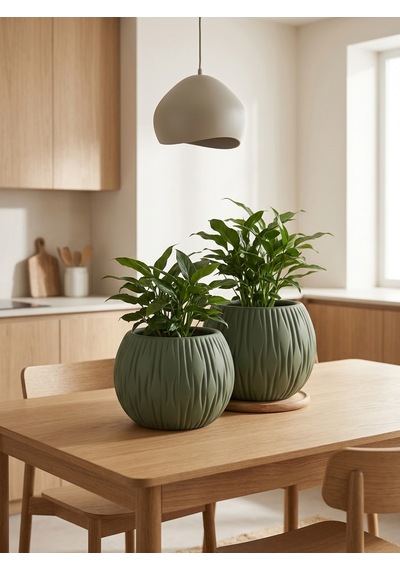 Kaveld Stone Calm El Yapımı Dekoratif Seramik Görünümlü Saksı Çizgi Kabartmalı Minimalist Iç Mekan Saksısı Salon Balkon Ofis Çiçeklik Ev Dekoru Yaprak Yeşili Kaveld Stone Calm El Yapımı Dekoratif Seramik Görünümlü Saksı Çizgi Kabartmalı Minimalist Iç Mekan Saksısı Salon Balkon Ofis Çiçeklik Ev Dekoru Yaprak Yeşili