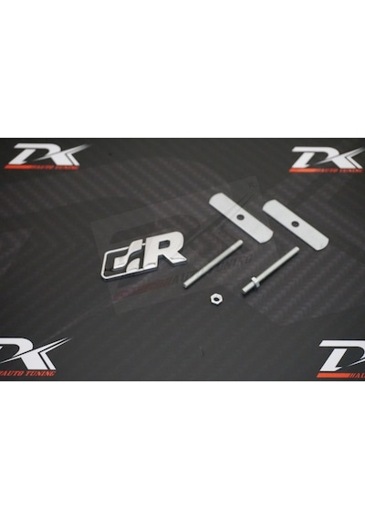 Volkswagen R R32 R36 Gtı Racing Krom Metal Ön Panjur Vidalı Logo