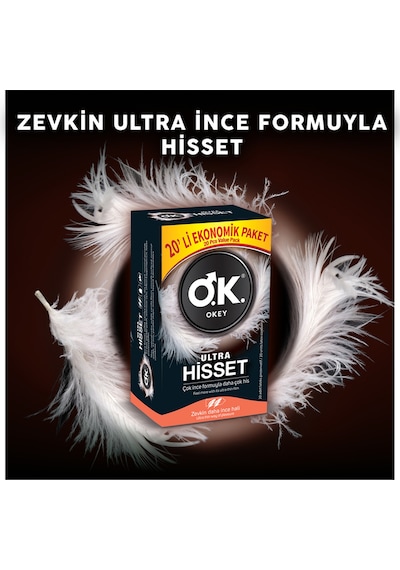 Ultra Hisset 40'lı Prezervatif & Nirvana Uyarıcı Jel 100 Ml Set