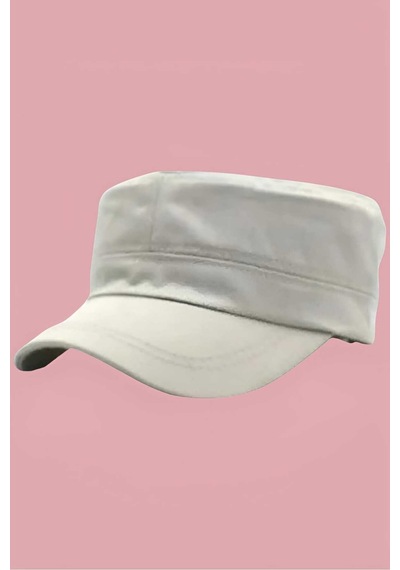 Tezzgelsin Unisex Pamuklu Castro Şapka Bej