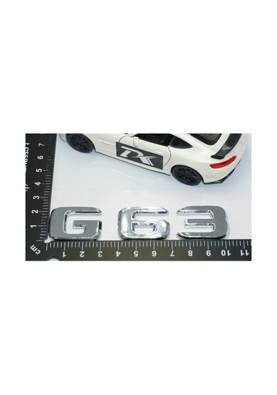 G63 Bagaj Krom Abs 3m 3d Yazı Logo Benz İle Uyumlu