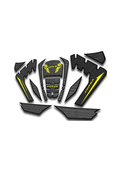 Forza Tank Pad Seti Karbon Nightflou