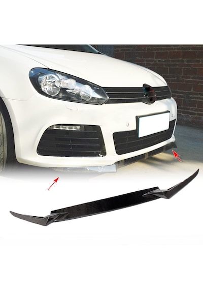 Volksvagen Golf 6 2009-2012 Boyasız 3 Parça R Ön Lip