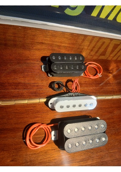 Elektro Gitar Manyetik Seti H/s/h 3 Adet 1 Single 2 Humbucker Kaliteli Ton