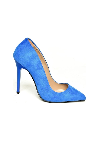 Fox Shoes Saks Mavi Kadın Topuklu Ayakkabı 8922151902 Saks Mavi