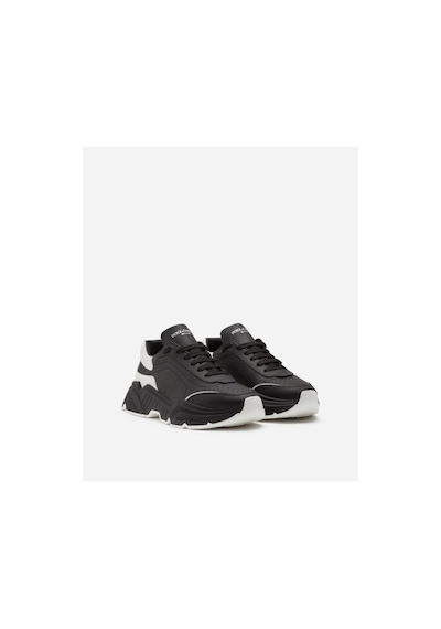 Dolce & Gabbana Daymaster Sneakers In Nappa Calfskin Siyah