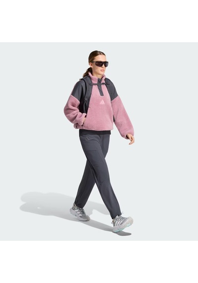 Adidas Terrex Xploric Climawarm High Pile Snap Kadın Sweatshirt C-adıkh4594b30a00 Pembe
