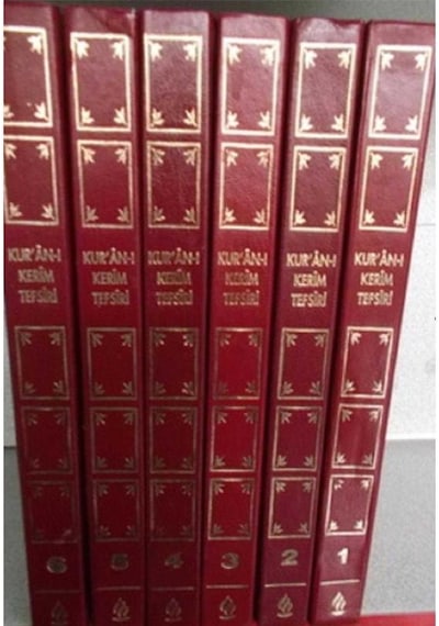 Kur'anı-ı Kerim Tefsiri Ciltler: 1- 2 - 3 - 4 - 5- 6 Cilt Tam Takım - Süleyman Ateş