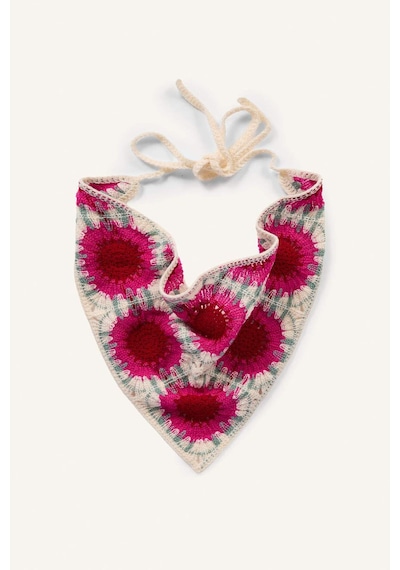 Defacto Kadın Çiçekli Örme Bandana I6818ax26smkr1 Çok Renkli-kr1