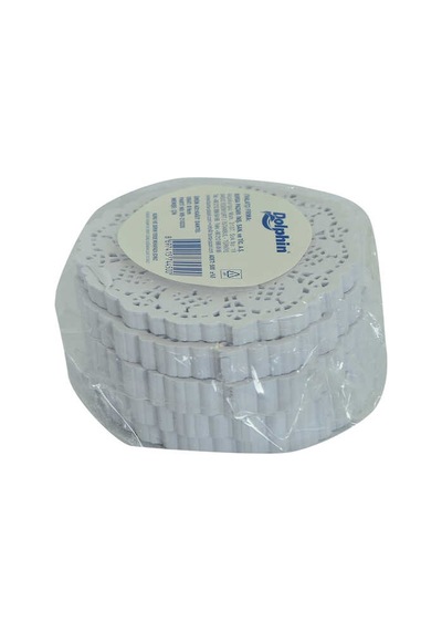 Kağıt Bardak Altlığı 9 Cm Dantel Desenli Beyaz 500 Adetli 1 Paket Diğer