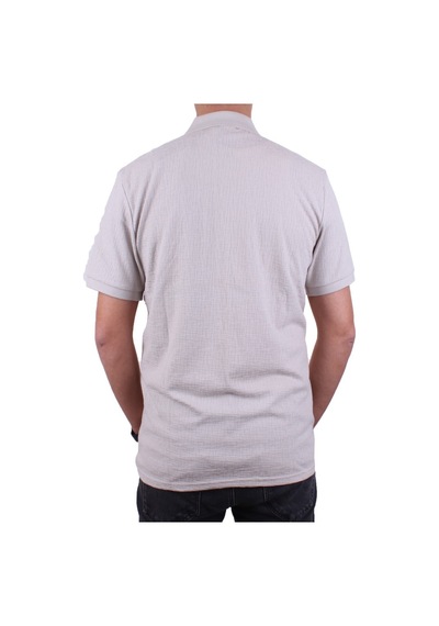 Twister Jeans Twister 2288 Gri Günlük Kısa Kol Normal Kesim Pamuklu Polo Yaka Erkek Tişört Gri