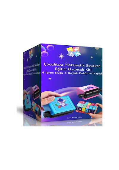 Çocuklara Matematik Sevdiren Eğitici Oyuncak Kiti
