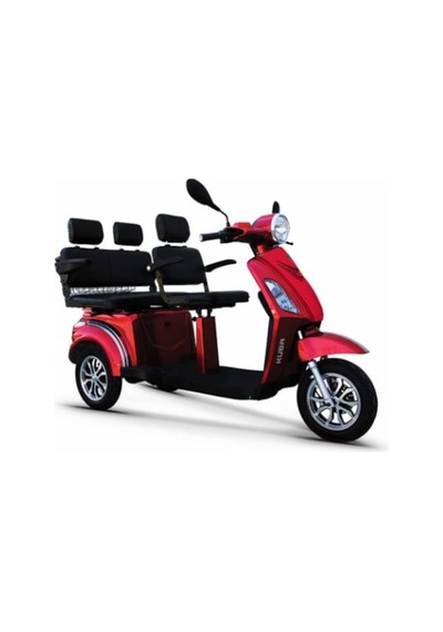 Çift Koltuklu 3 Kişilikli 3Tekerlekli Elektrik Motosiklet Brandas