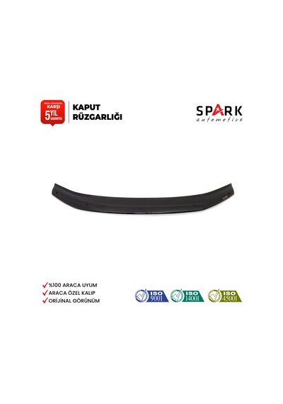 Dacia Sandero 2012-2020 Yıl Aralığı Uyumlu Kaput Rüzgarlığı 4mm
