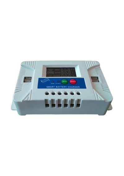 Zibox Powermaster Pm-20a 12v-24v 20a 4 Usb'li Dijital Otomatik Solar Şarj Regülatörü