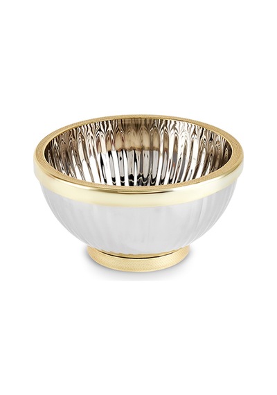 Karaca Ring Dekoratif Çerezlik Gold 14,5x7,5 Cm Altın