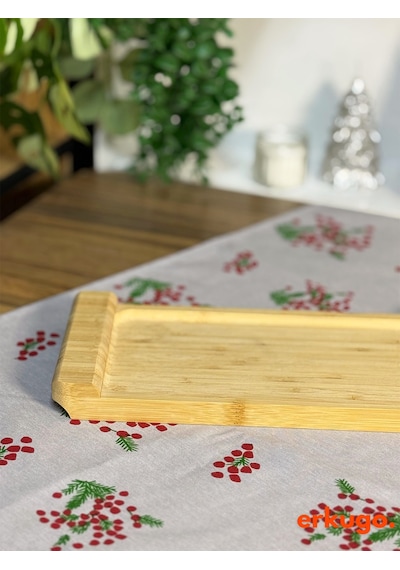 Bambu Sunum Tepsisi, Servis Tabağı