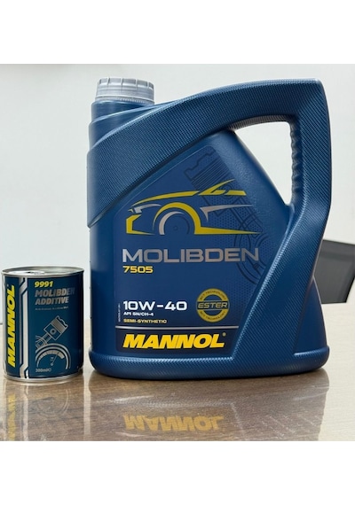 Motorx 10W40 Molibden Takviyeli Yüksek Performanslı 5L Motor Yağı + Etkili Molibden İtici Ses  Katkısı