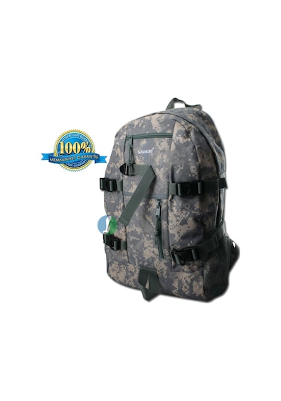 Savage Gear Savage  Hh130666  Sırt  Çantası  Gri  Dijital  Kamuflaj Karışık/Çok Renkli