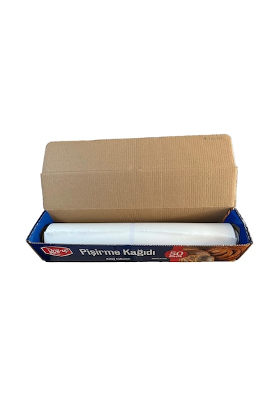 Roll-up Beyaz Yağlı Fırın Tepsi Pişirme Kızartma Kağıdı - 37 Cm. X 50 Metre - 1 Adet