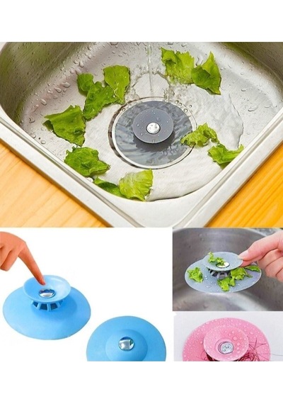 Silikon Lavabo Banyo Küvet Tıkacı Çok Renkli Diğer