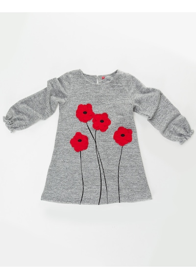 Denokids Mshb&g Poppy Kız Çocuk Elbise Renkli Çok Renkli